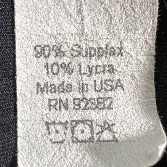 Like New PRANA Black Short Sleeve Twist Front Top Size Medium - Picture 7 of 7